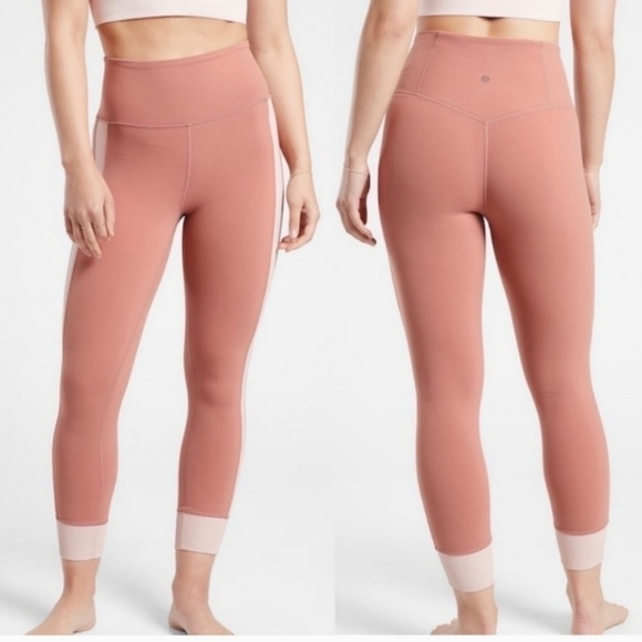 Athleta Pants - Athleta elation rib 7/8 tight plus 1x